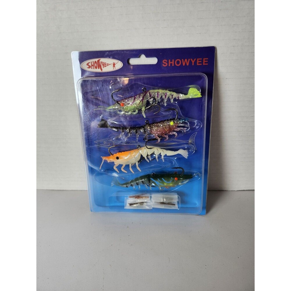 Showyee 3.9" Double Hook Soft Lures